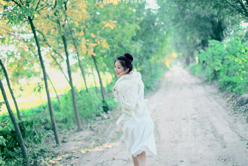 温暖治愈清纯女生可爱美图