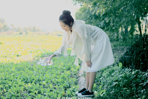 温暖治愈清纯女生可爱美图