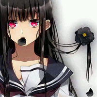 萌萌的卡通女生唯美校服动漫头像