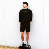 帅气侧脸男生QQ头像