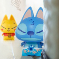 可爱情侣玩具猫咪头像 