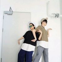 一男一女左右一对情侣头像
