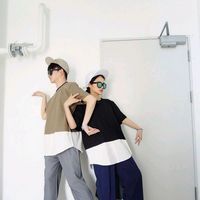 一男一女左右一对情侣头像