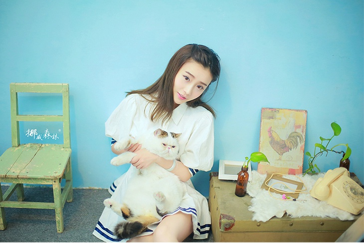 可爱甜美学生妹子图片