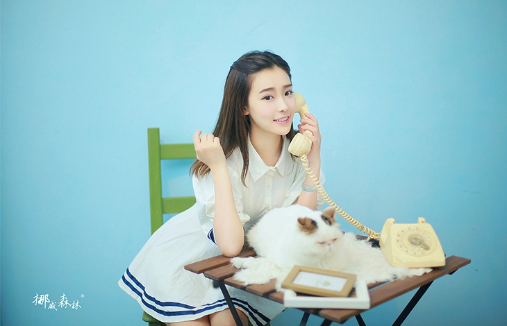 可爱甜美学生妹子图片