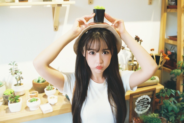 清纯美女生活照图片大全