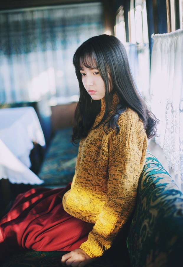 时光里可爱女生文艺图片
