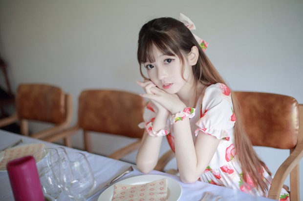 小清新可爱美女文艺生活