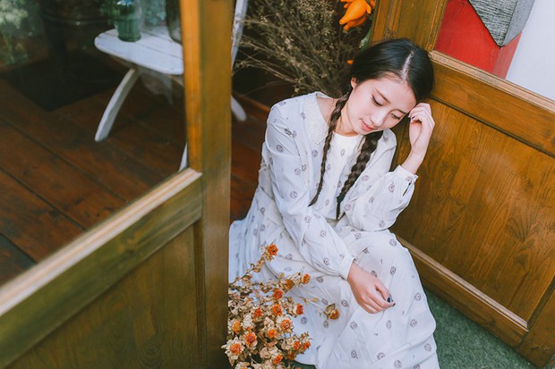 花房姑娘文艺小清新美女