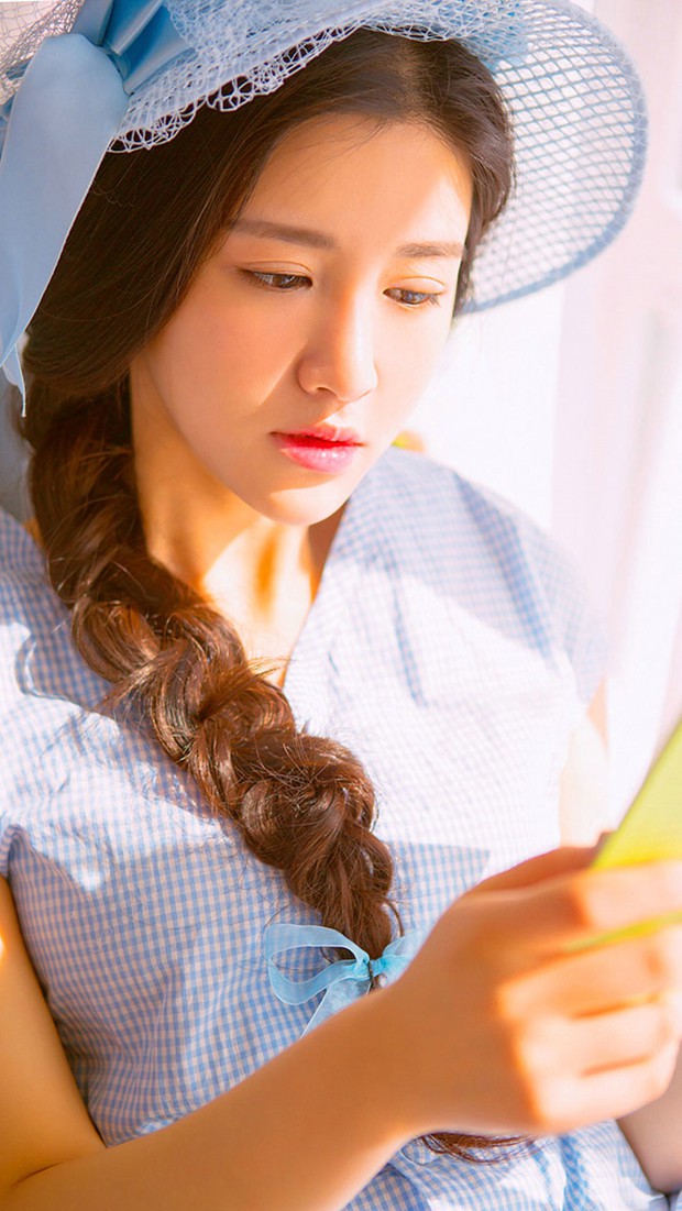 卡哇伊小清新可爱美女图片