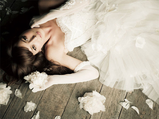 唯美可爱新娘婚纱梦幻