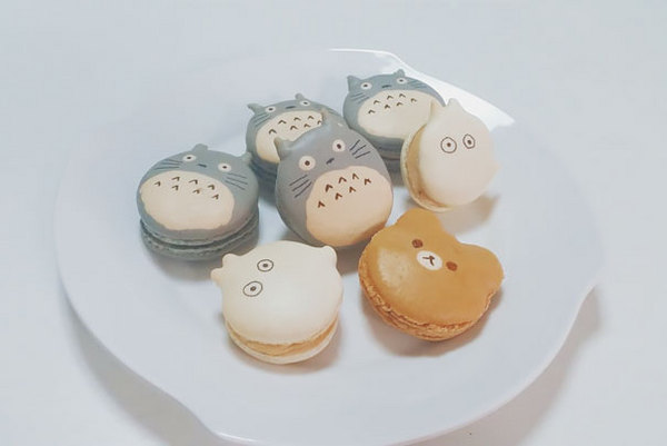 萌翻了的甜点美食如何下口