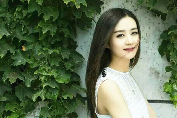 清纯甜美明星赵丽颖可爱美图