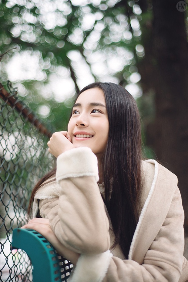 甜美清纯校园美女可爱照片