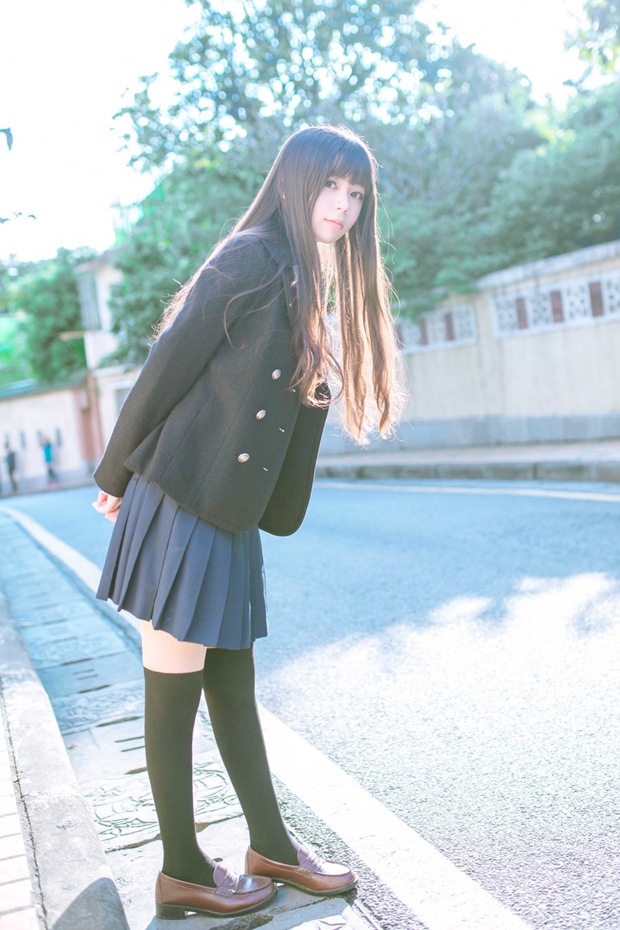 唯美清纯校园学生妹制服图片
