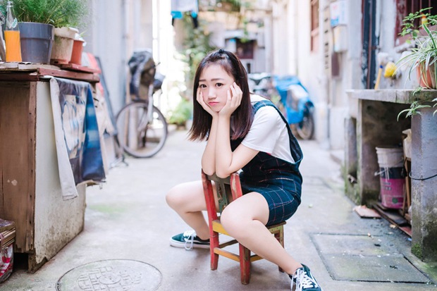 小清新可爱俏皮邻家女孩妹子