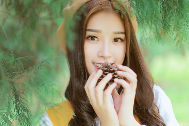 文艺小清新清纯美女图片