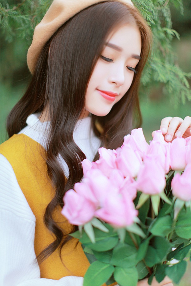 文艺小清新清纯美女图片