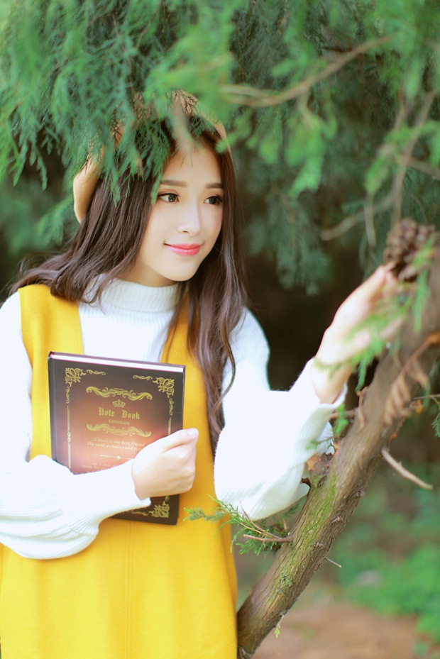 文艺小清新清纯美女图片