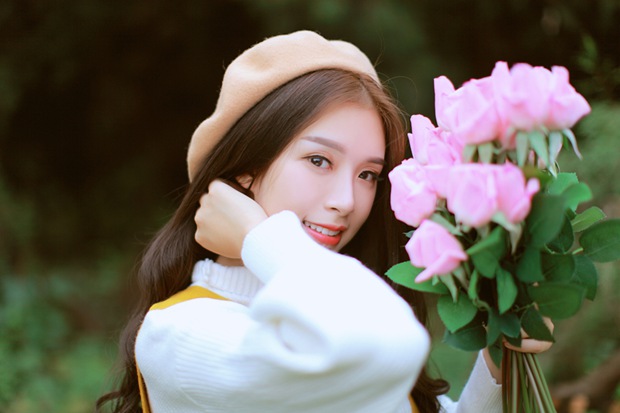 文艺小清新清纯美女图片