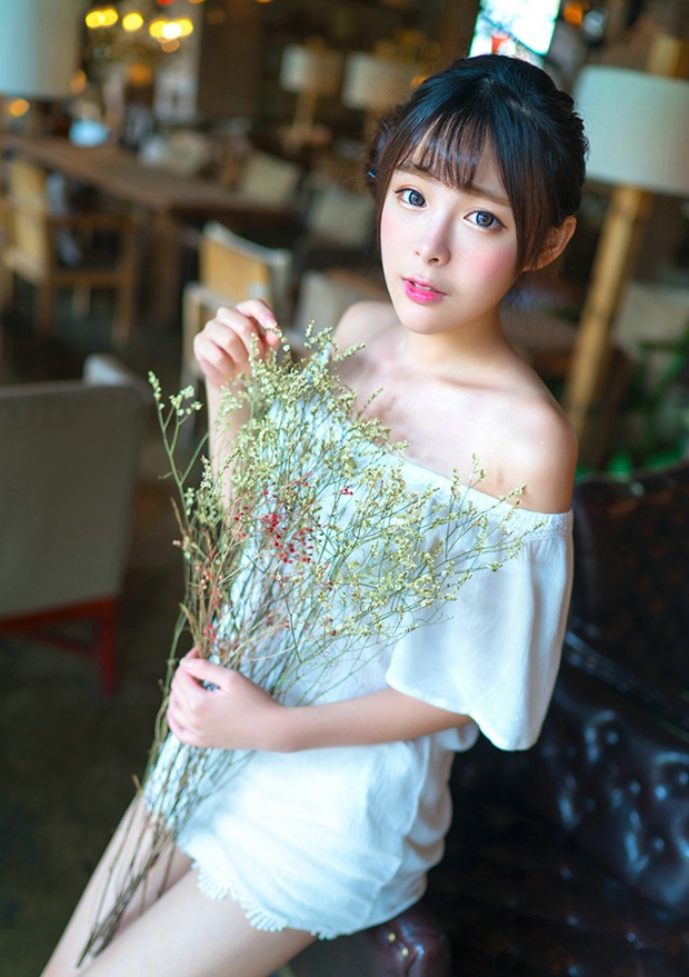 可爱小兔子美女萌萌哒图片