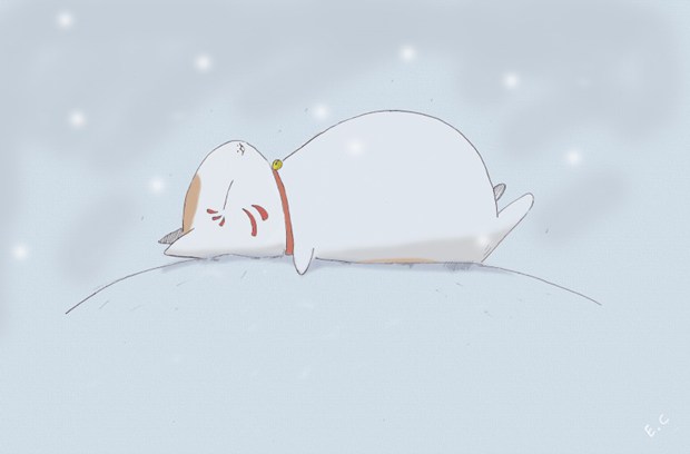 夏目友人帐和猫咪老师图片