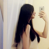 唯美清新美女自拍微信头像