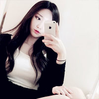 唯美清新美女自拍微信头像