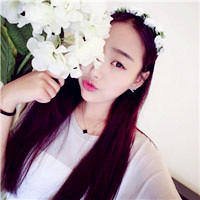 唯美清新美女自拍微信头像