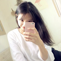 唯美清新美女自拍微信头像