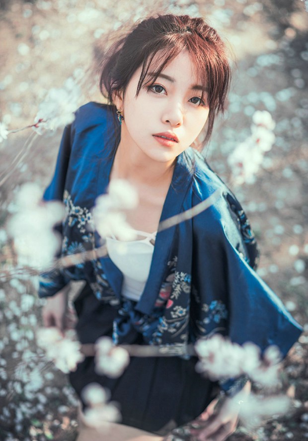 唯美忧伤清纯古风美女图片