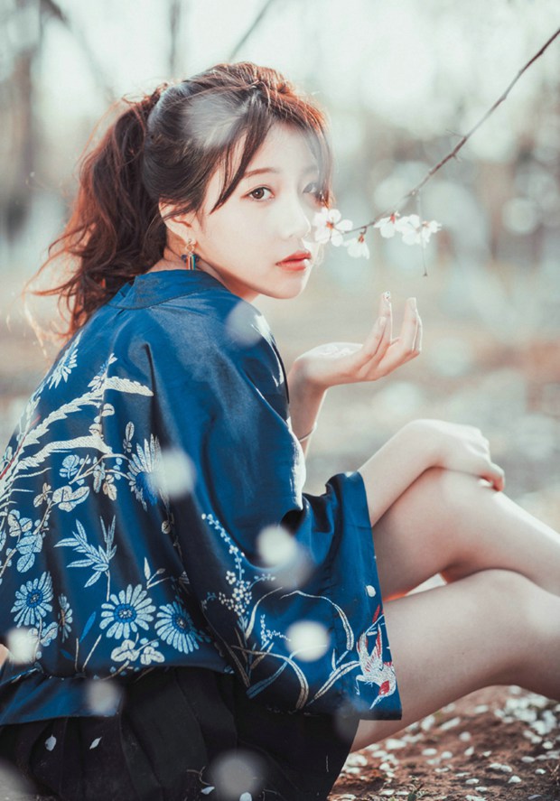 唯美忧伤清纯古风美女图片