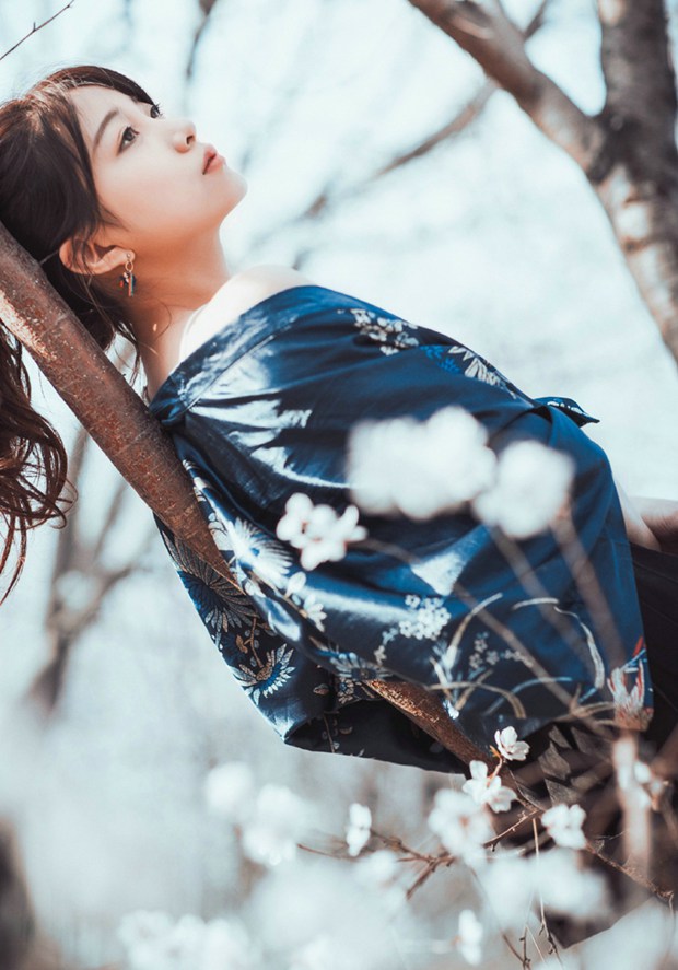 唯美忧伤清纯古风美女图片