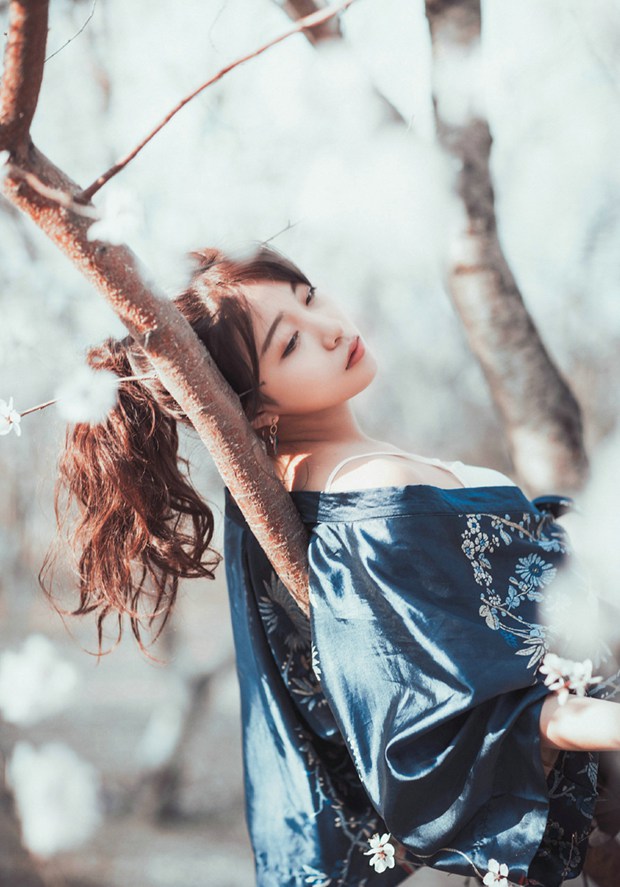唯美忧伤清纯古风美女图片