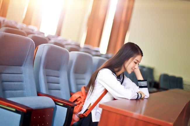 可爱大学校园女生校花图片