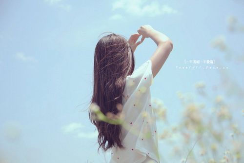 唯美意境女生伤感图片
