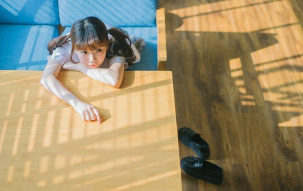 日系风格校园制服软妹子图片