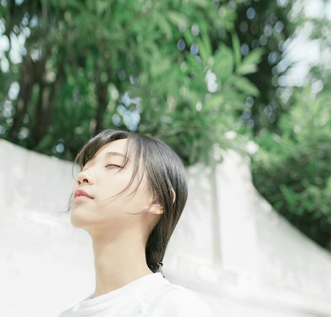 日系小清新唯美女生图片