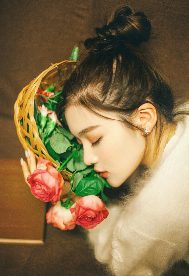 唯美意境清纯美女图片