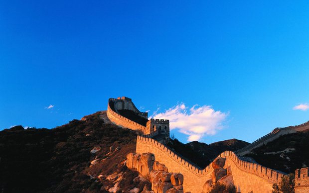 北京八达岭长城优美风景图片