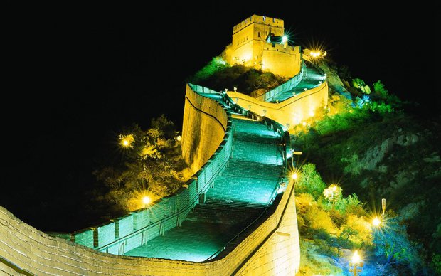 北京八达岭长城优美风景图片
