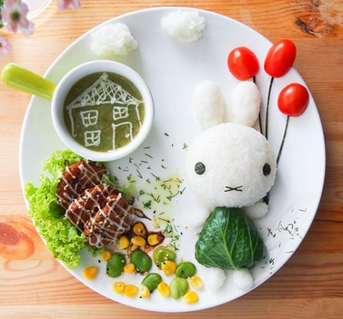 宝宝爱吃的可爱美食图片