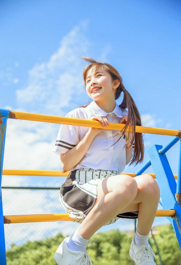 小清新阳光校园学生妹制服