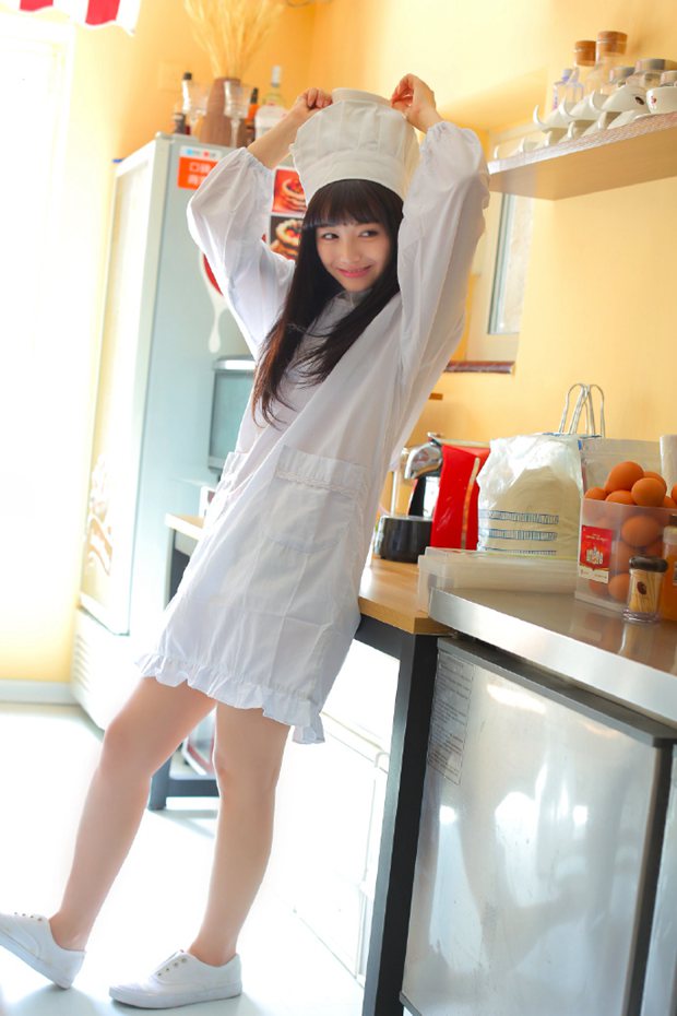 可爱吃货甜品小厨娘女生图片