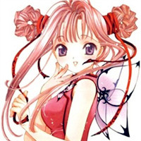 二次元卡通旗袍美女头像