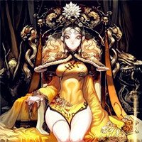 二次元卡通旗袍美女头像