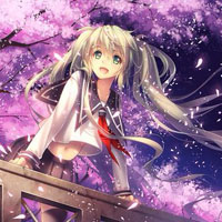 校服动漫萌妹子头像