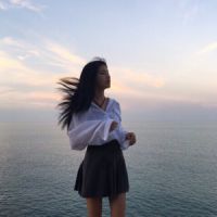 清纯美女微信头像