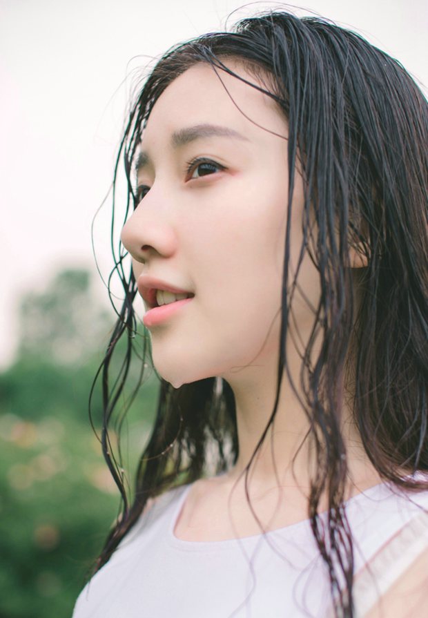 可爱萌妹子小清新女生图片