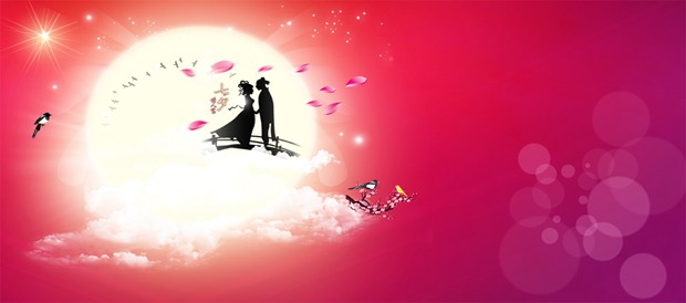 七月七日七夕情人节图片